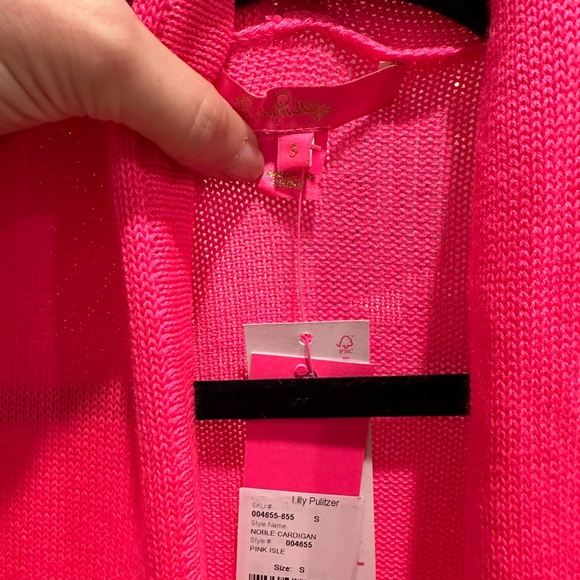 Lilly Pulitzer - Noble Fringe cardigan. NWT. Small - Picture 6 of 8